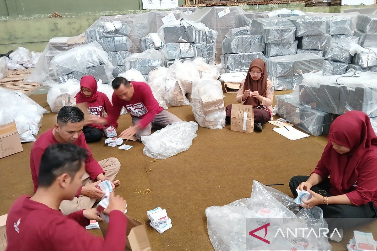 Logistik pemungutan suara di Temanggung capai  98 persen