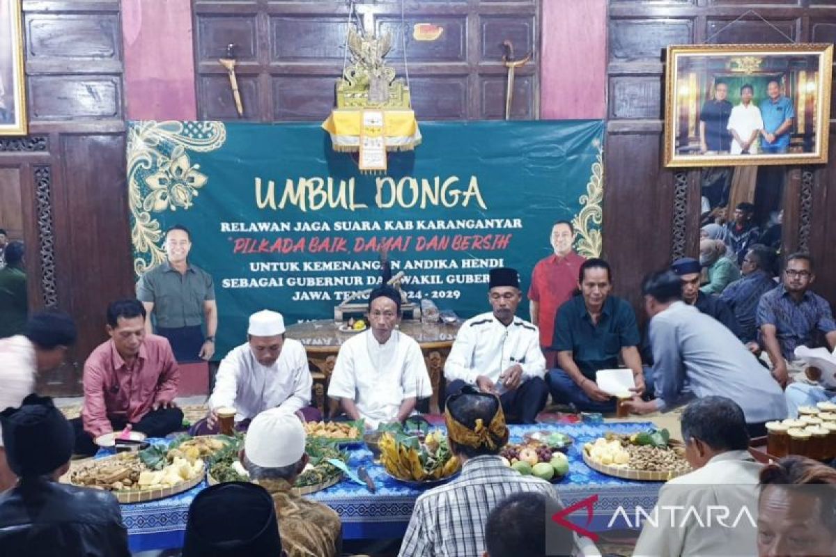 Tokoh lintas agama doa bersama untuk kemenangan Andika-Hendi