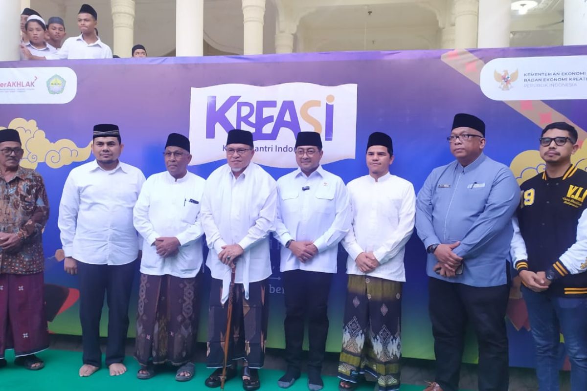 Menekraf luncurkan program kreasi di dayah Mudi Mesra Bireuen Aceh