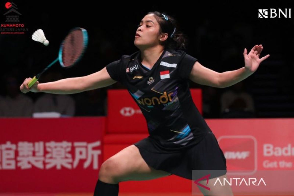 Gregoria tak menyangka masuk final di Kumamoto Masters 2024