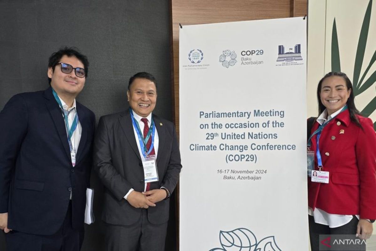 Parlemen Indonesia dorong pendanaan iklim adil dan inovatif di COP29