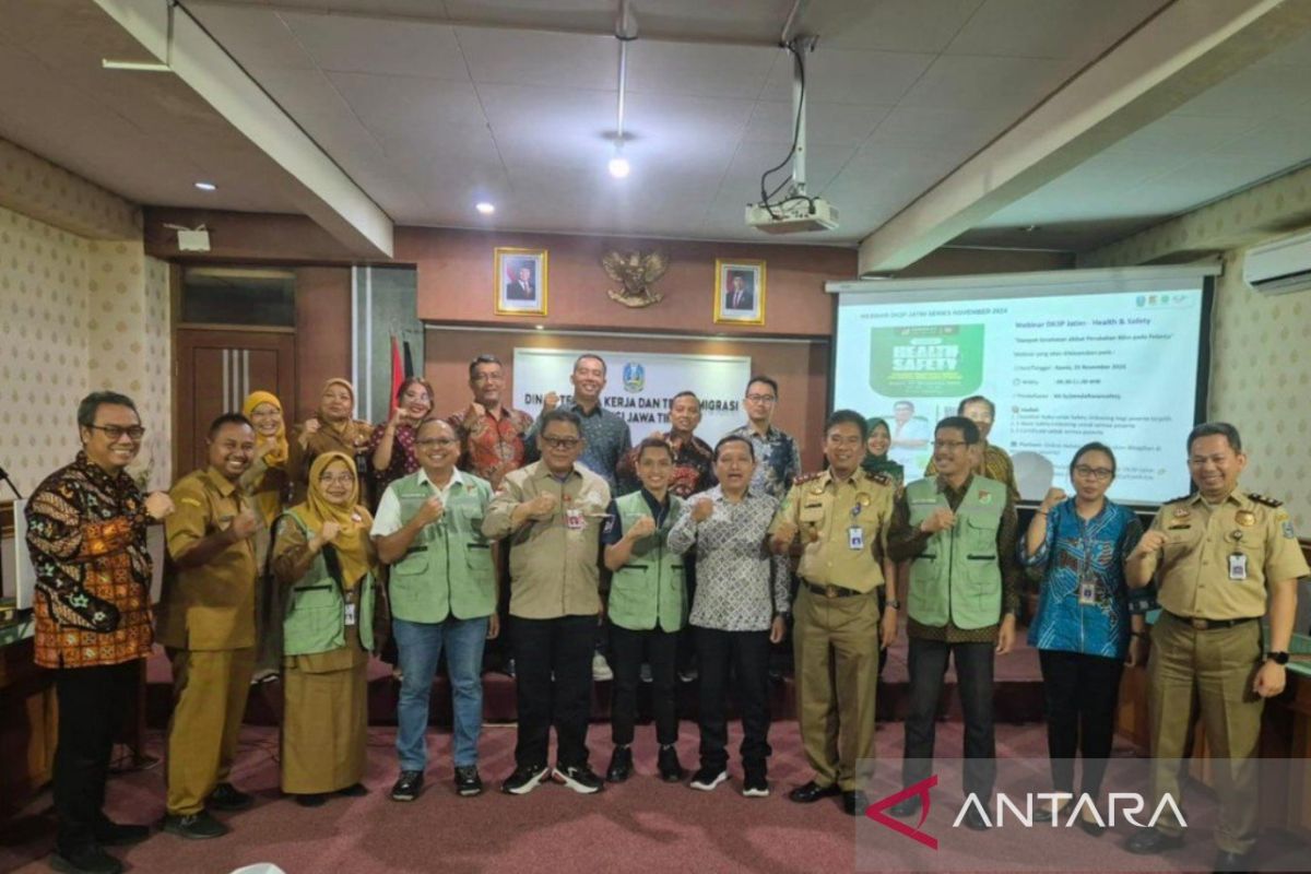 DK3P Jatim terima kunjungan pengawas ketenagakerjaan DIY