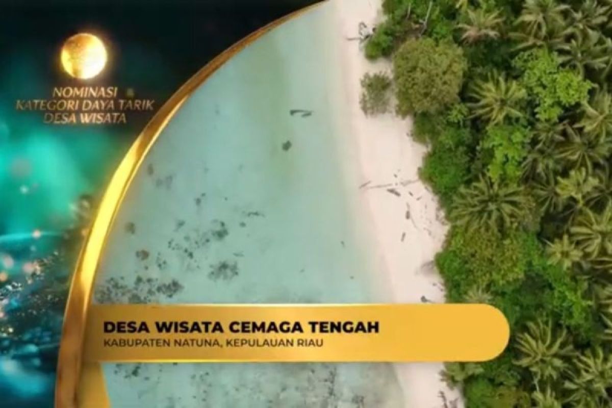 Desa Cemaga Tengah, Natuna raih peringkat dua Anugerah Desa Wisata Indonesia