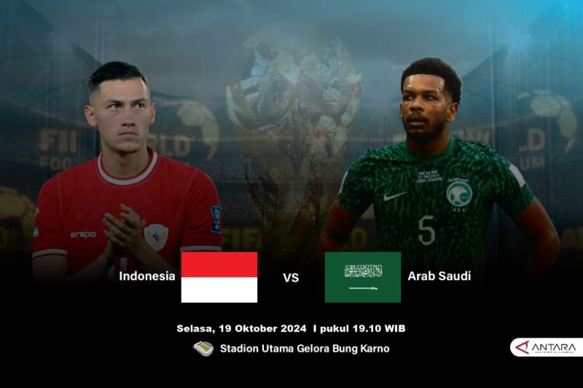 Prediksi Indonesia vs Arab Saudi, kualifikasi Piala Dunia 2026 zona Asia