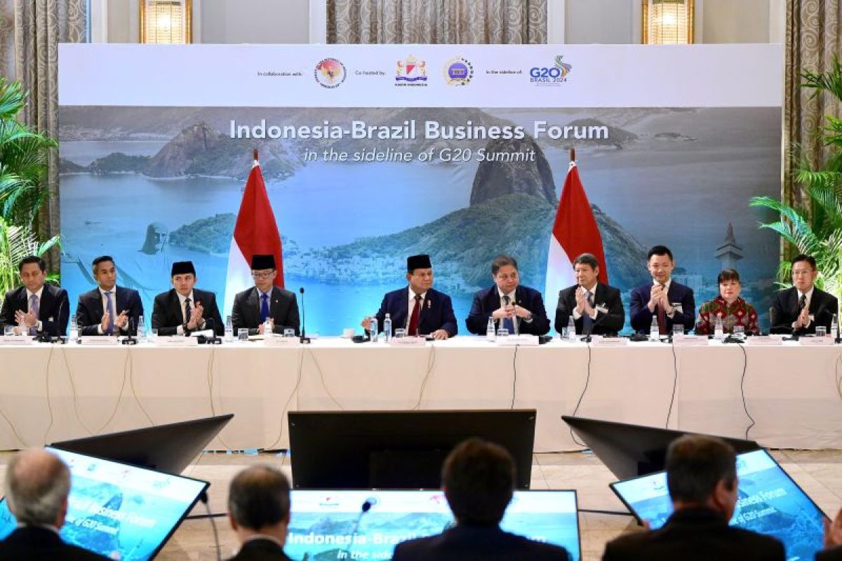 Presiden Prabowo dukung sinergi ekonomi lewat "Indonesia-Brazil Business Forum"