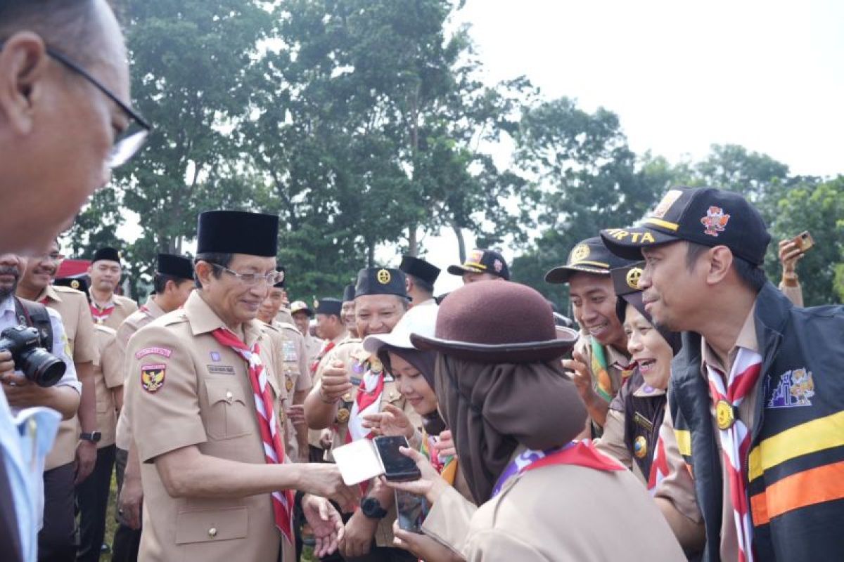 Menag kembangkan gerakan kepramukaan untuk siapkan generasi adaptif