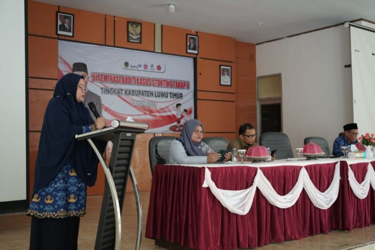 Luwu Timur diseminasi audit kasus percepat penanganan stunting