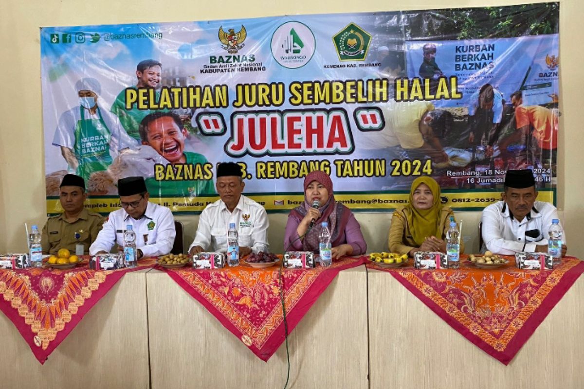 Baznas Rembang-UIN Walisong gelar Pelatihan Juru Sembelih Halal