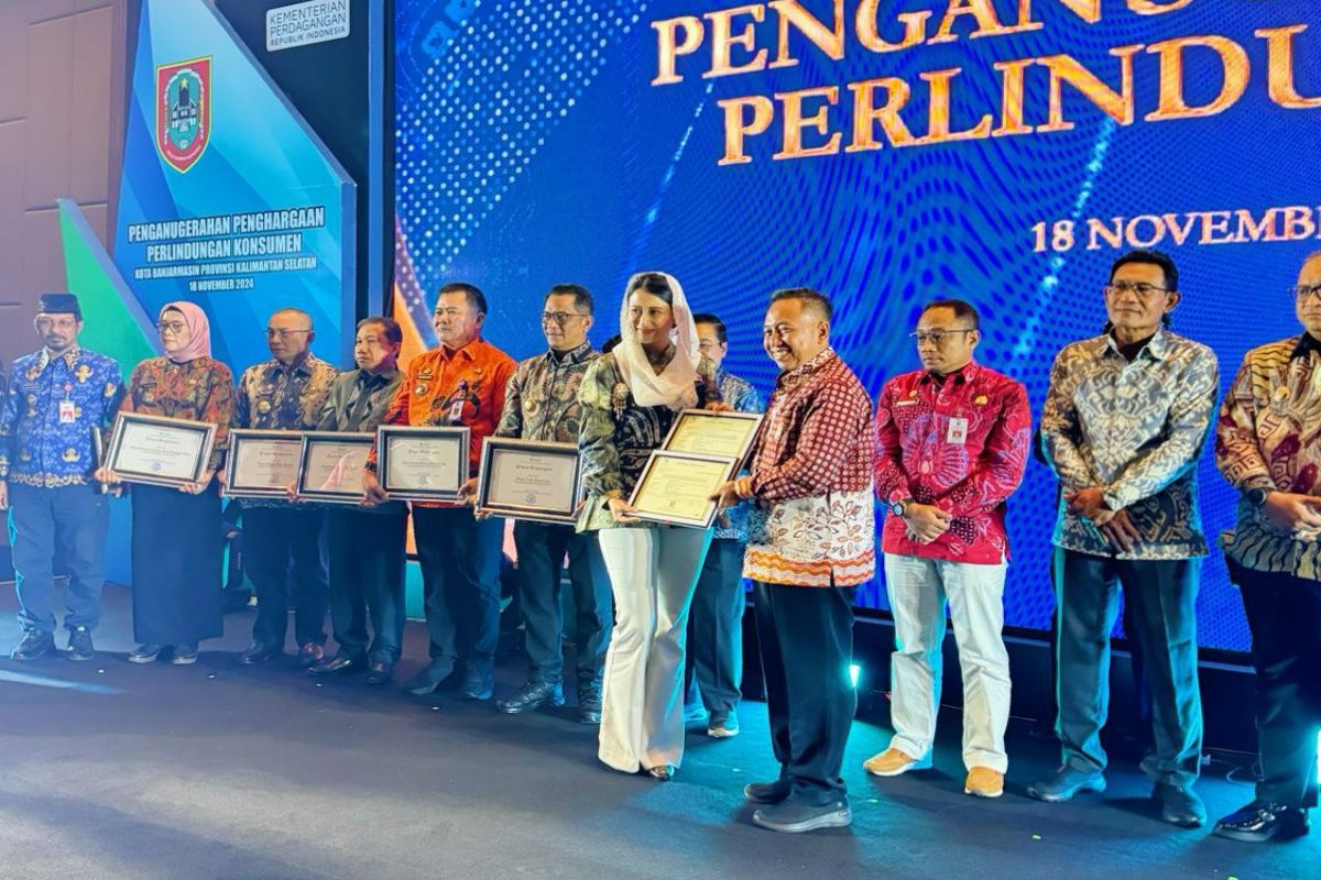 Pemkab Sleman terima penghargaan Perlindungan Konsumen dari Kemendag