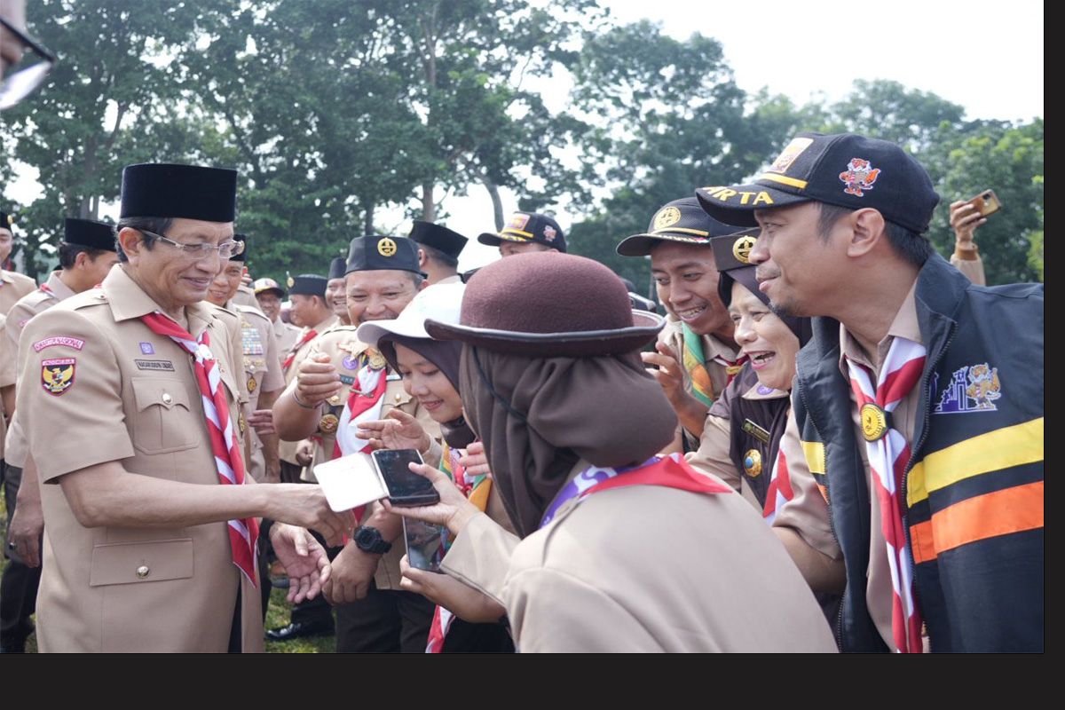 Siapkan generasi adaptif-kreatif, Menag kembangkan Gerakan Kepramukaan Madrasah