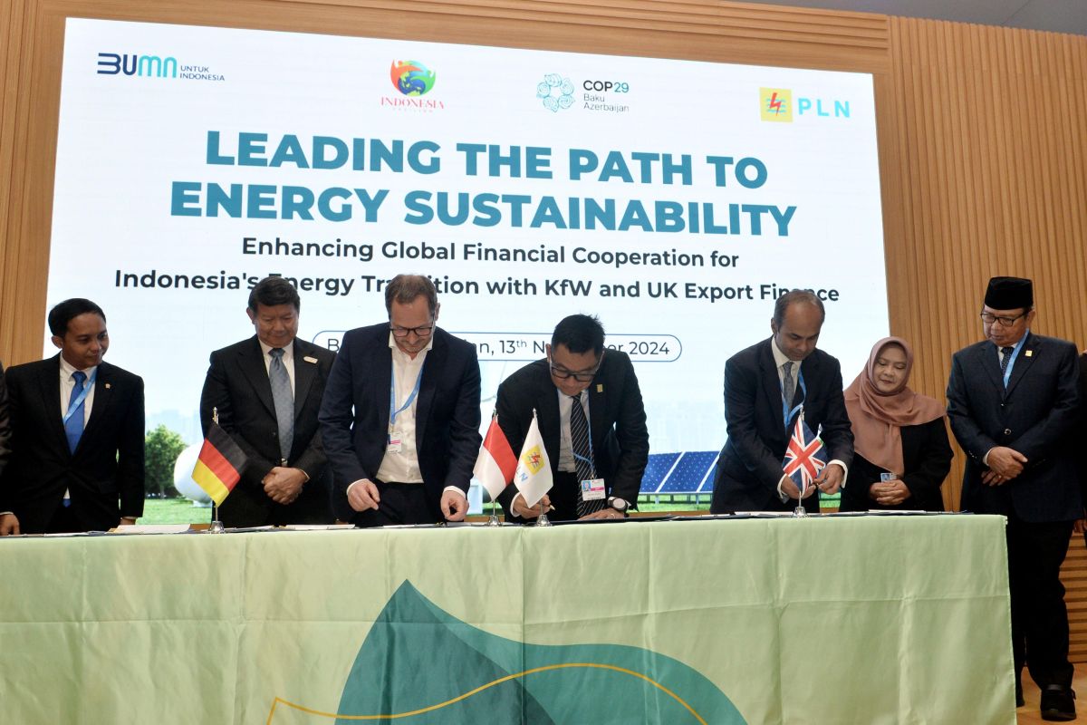 Dari COP29 Azerbaijan, PLN boyong lima kerja sama strategis untuk transisi energi di Tanah Air