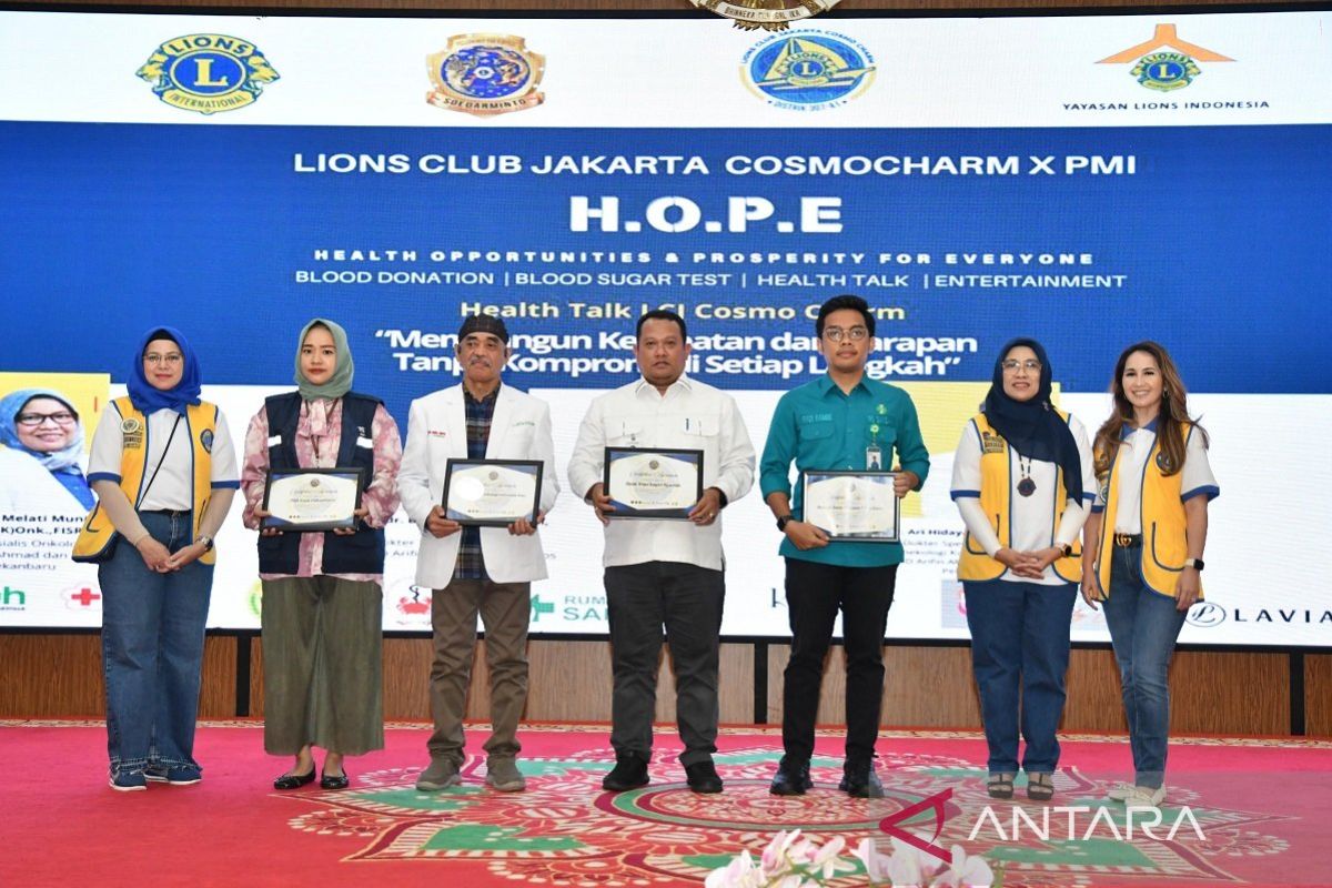 BRK Syariah fasilitasi donor darah Lion Club Jakarta