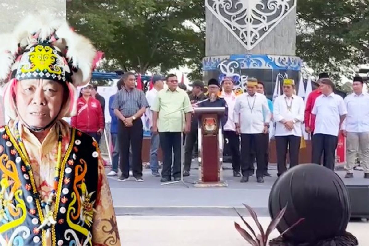 Ketua Dewan Adat Dayak Ajak Masyarakat Kaltara Sukseskan Pilkada 2024