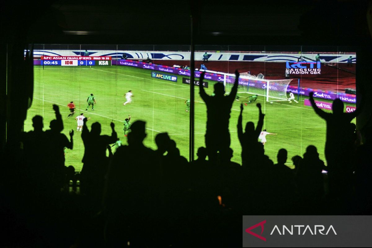 Sukacita kemenangan Timnas Indonesia atas Arab Saudi