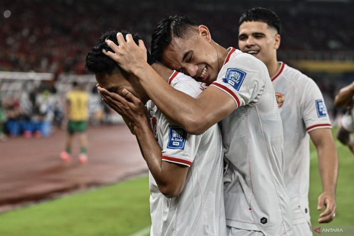 Marselino kembali bobol gawang Arab Saudi, Indonesia unggul 2-0