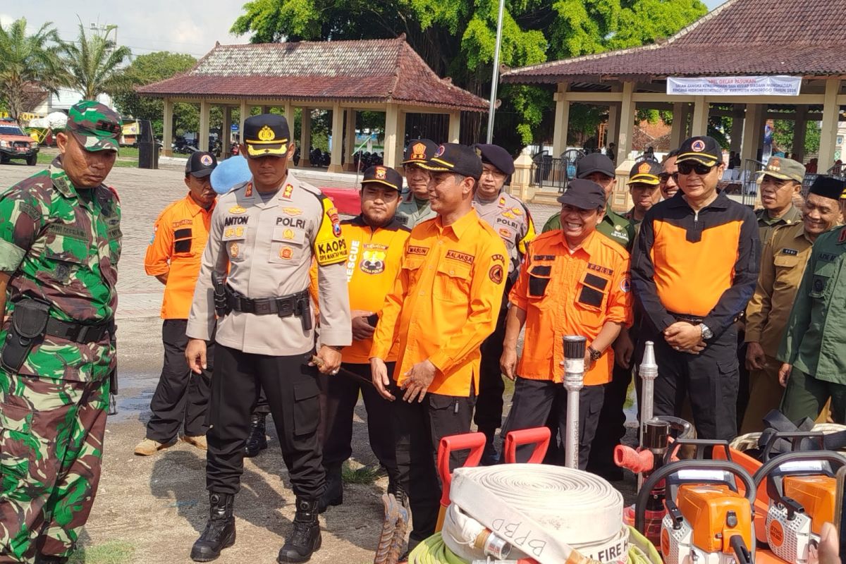 Ponorogo gelar apel kesiapsiagaan hadapi bencana hidrometeorologi