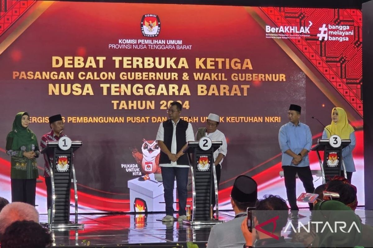 Tiga cagub NTB berharap Pilkada 2024 berjalan damai dan gembira