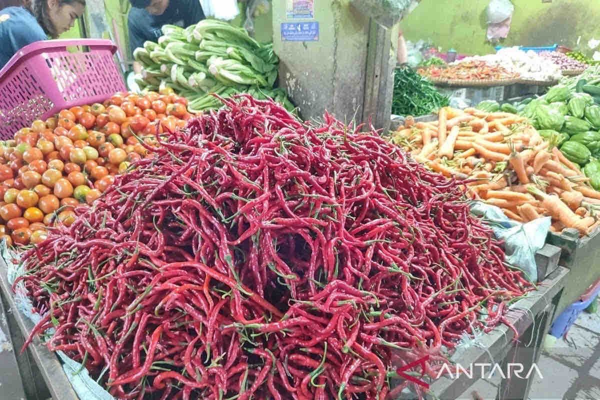 Harga pangan, cabai keriting turun Rp3.250 jadi Rp25.980 per kg