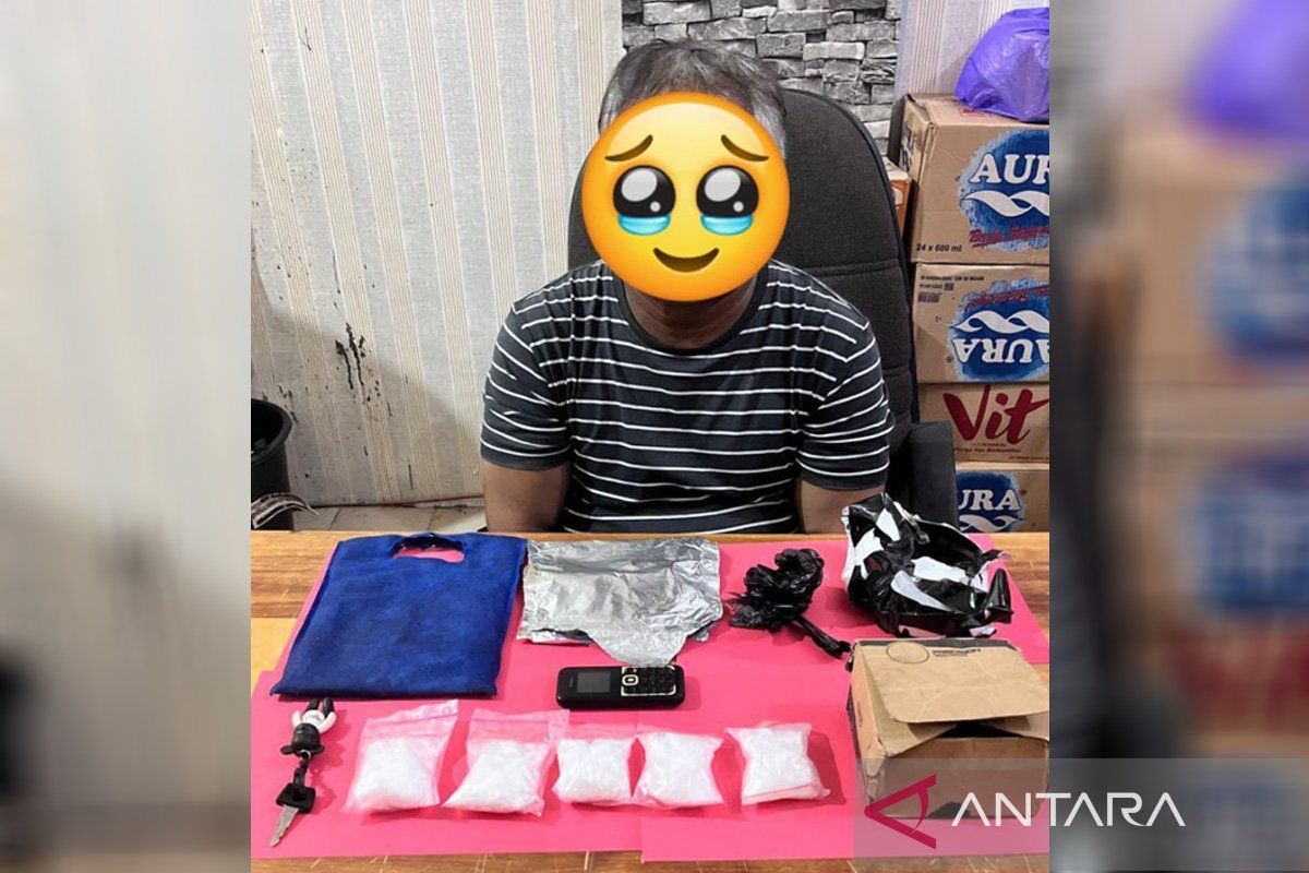 Polisi amankan 223,38 gram sabu dari seorang pria lansia di Palangka Raya