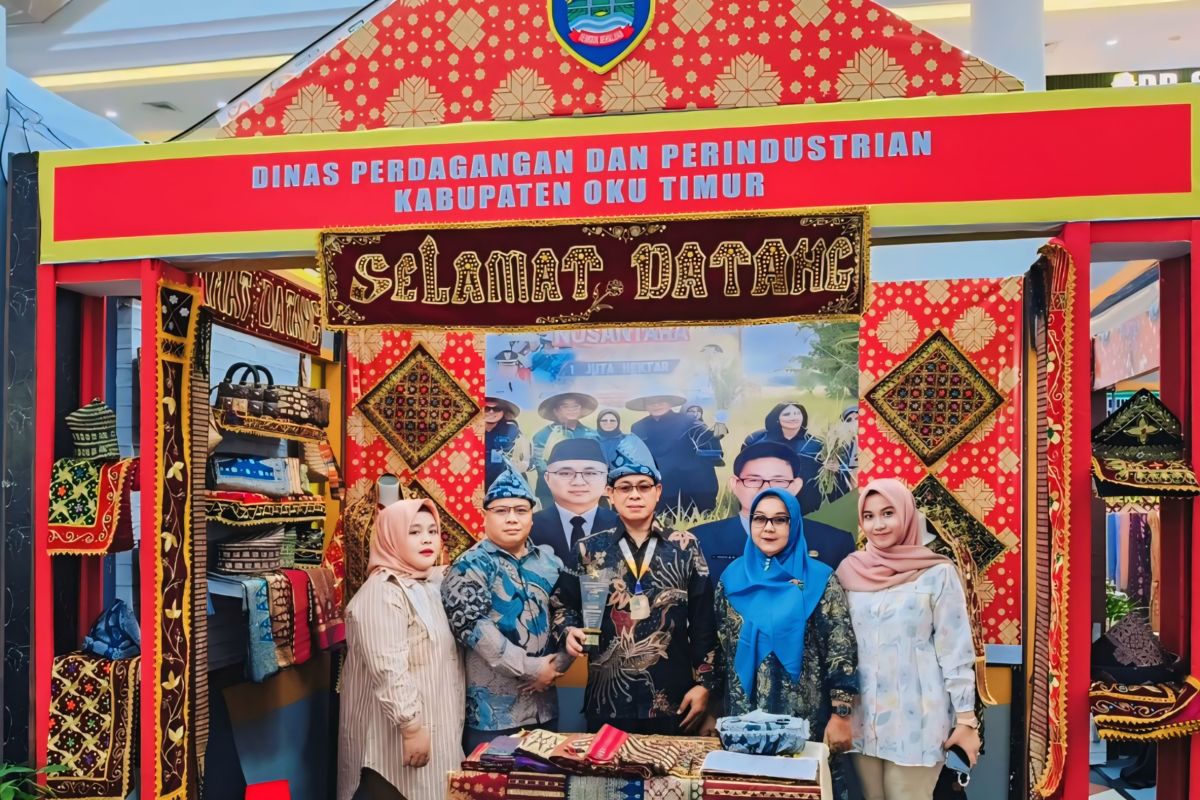 Pemkab OKU Timur promosikan Kain  Bidak di kancah nasional