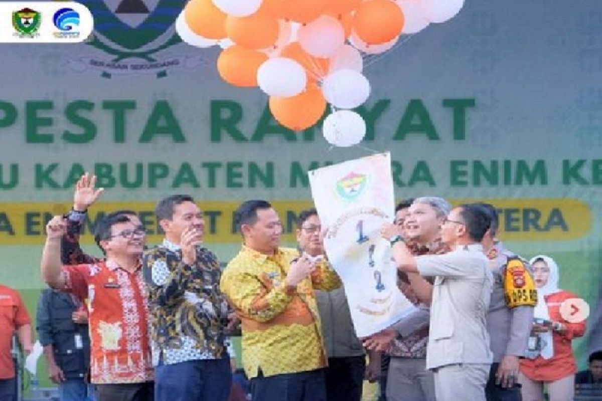 Puncak HUT ke-78 Muara Enim, Pemkab luncurkan layanan darurat 112