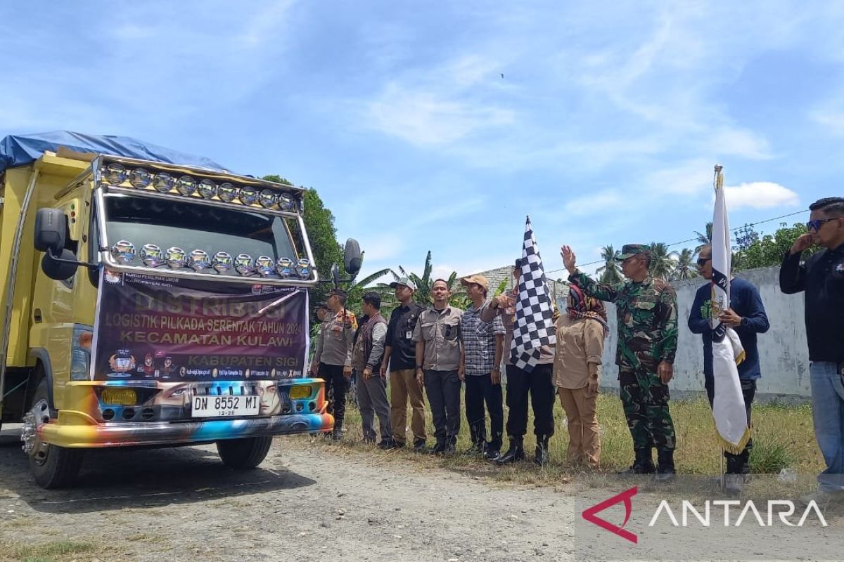 KPU Sigi mulai distribusikan logistik pilkada ke daerah terpencil