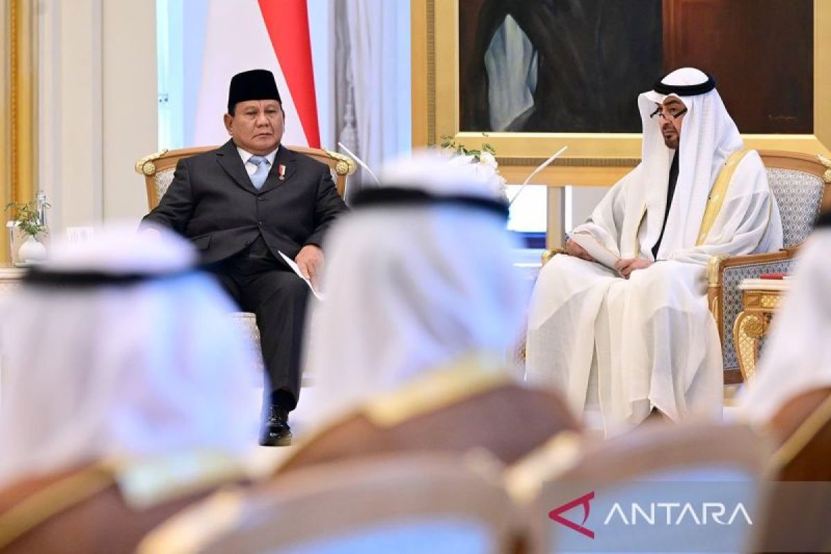 Prabowo komitmen jaga relasi baik Indonesia-Persatuan Emirat Arab