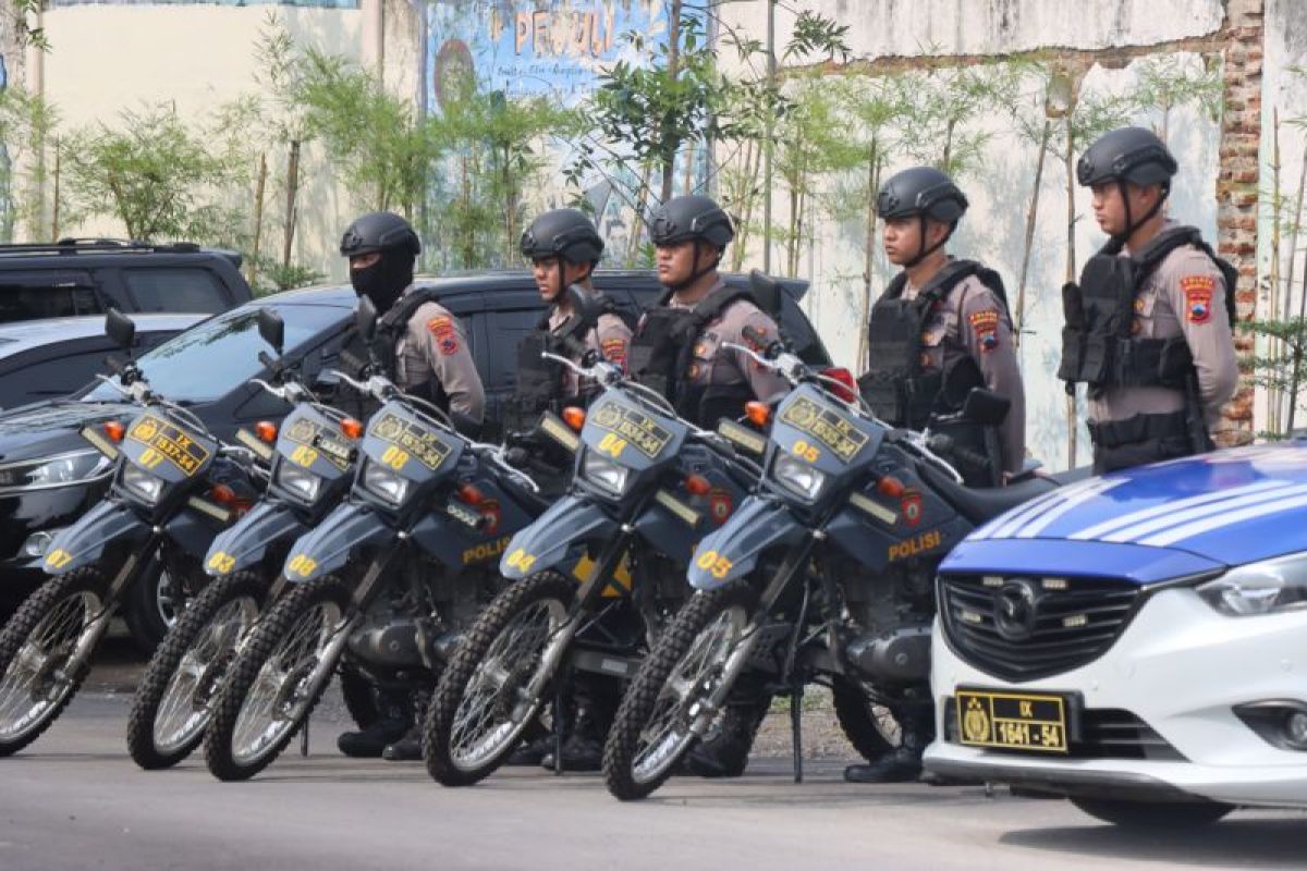 Polres Magelang  Kota laksanakan apel pengamanan Pilkada 2024