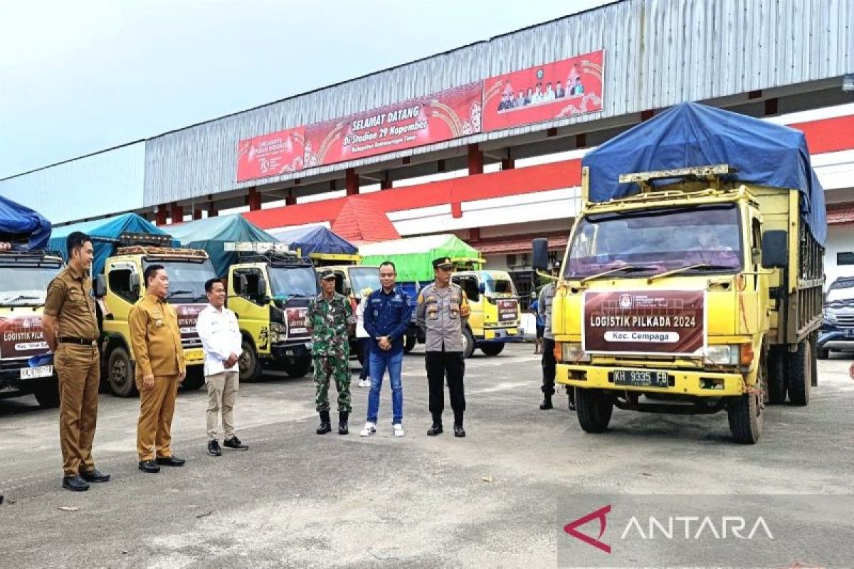 Kembali masuk kerja, Bupati Kotim tinjau pendistribusian logistik pilkada