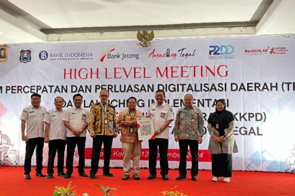 Bank Jateng dukung digitalisasi Pemkot Tegal dengan luncurkan KKI