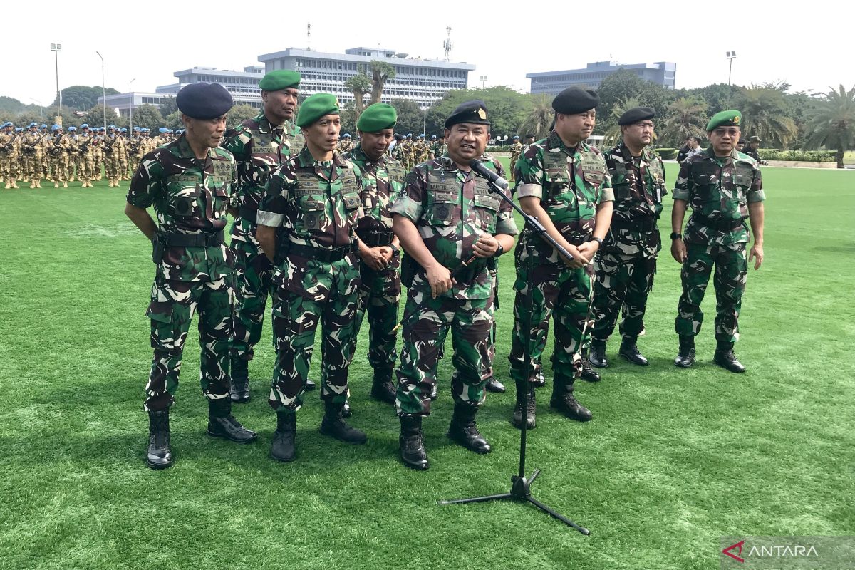 TNI tetap menyiapkan pasukan untuk lanjutkan misi perdamaian di Lebanon