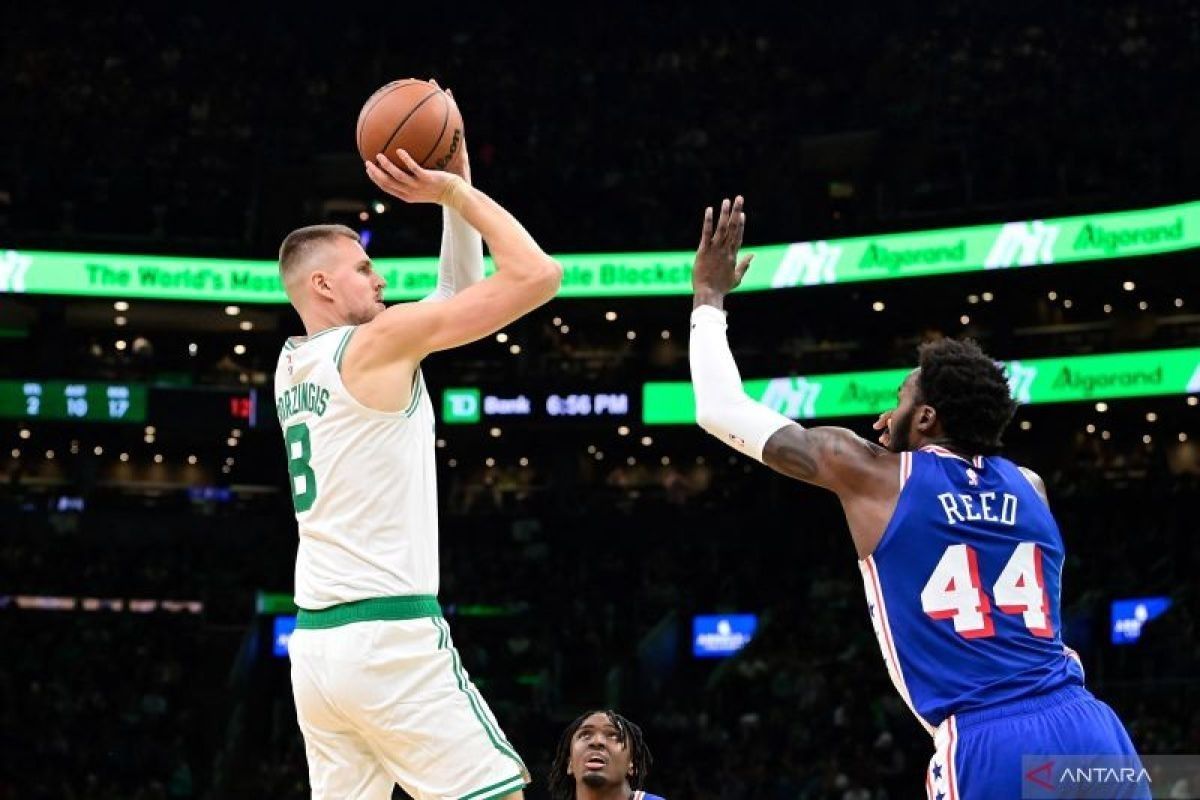 Pulih dari cedera, Kristaps Porzingis mulai jalani debut musim untuk Celtics