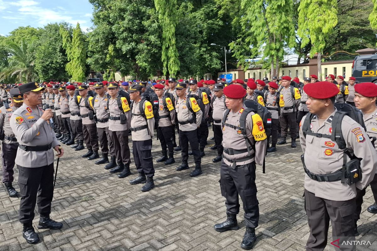 Polda Sulsel turunkan 9.351 personel gabungan amankan TPS pilkada