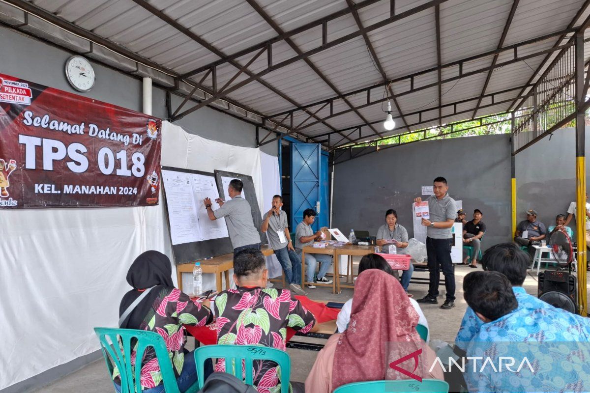 Cagub Jateng Andika-Hendi menang di TPS tempat Jokowi mencoblos