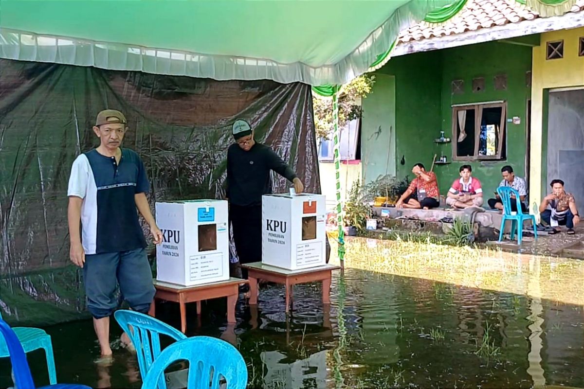 Banjir tidak halangi pemungutan suara di Kotim