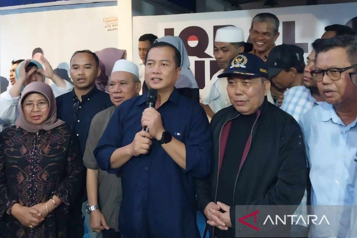 Iqbal-Dinda sambut kemenangan hasil quick count pilkada NTB 2024