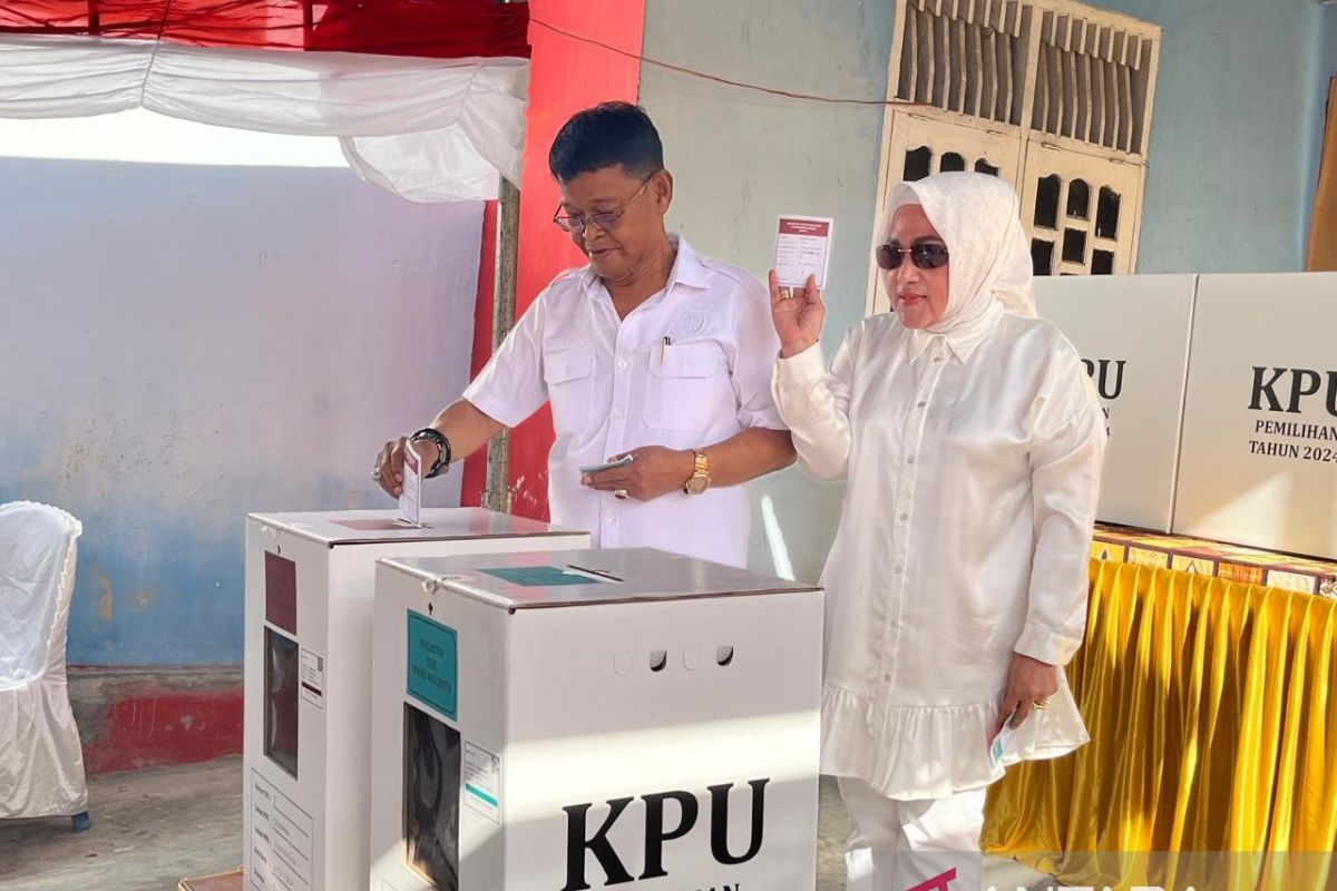 Gubernur Sulteng akui bahagia telah salurkan hak pilih pada Pilkada