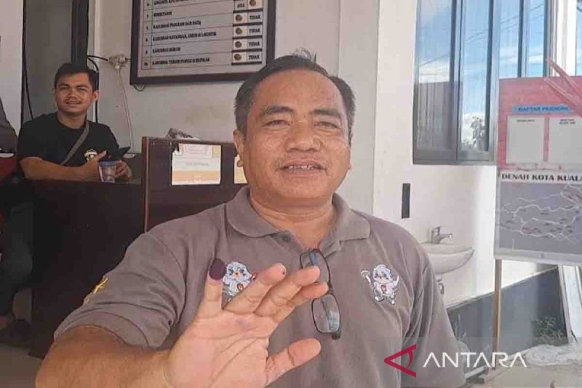 Ketua KPU Gumas pastikan pelaksanaan pemungutan suara pilkada berjalan baik