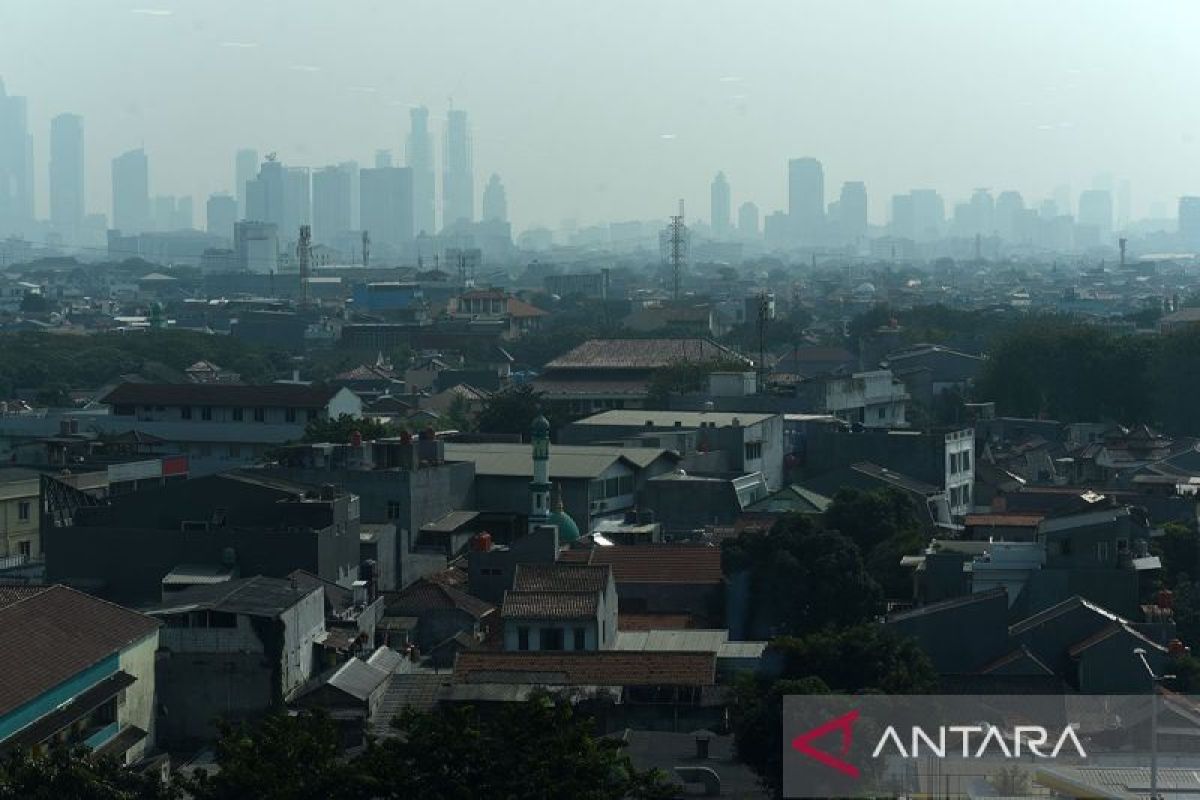 Jumat pagi, kualitas udara Jakarta keempat terburuk di dunia