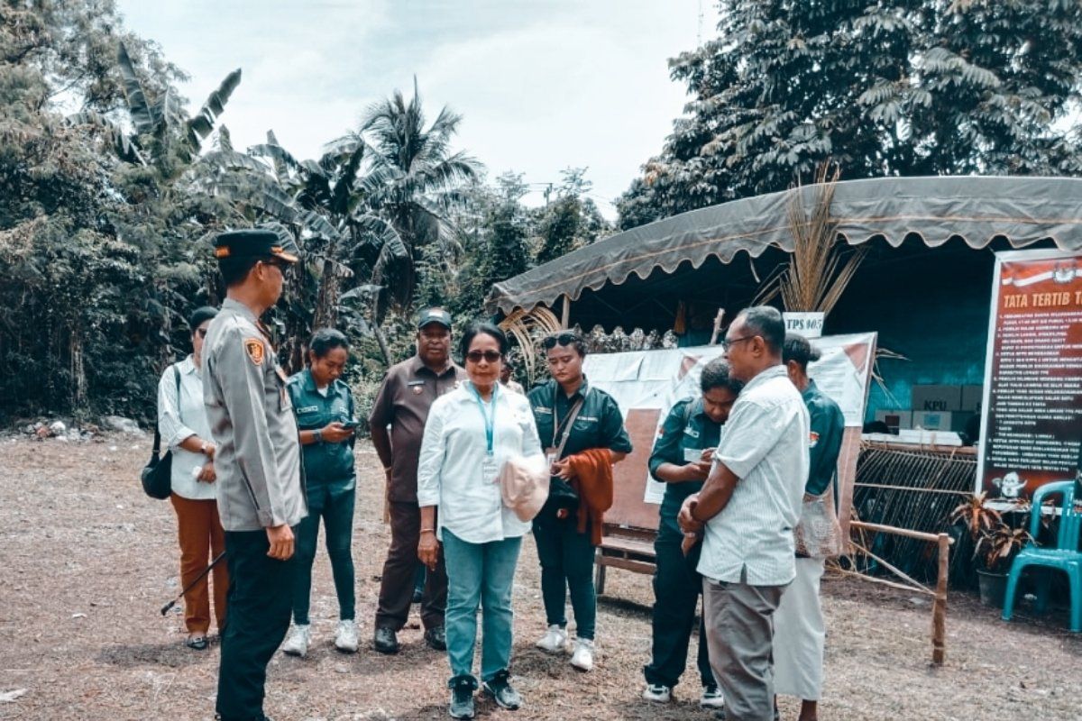 Kapolres Biak: Proses pemungutan suara pilkada serentak berlangsung kondusif