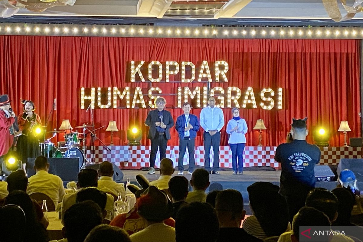 LKBN ANTARA meraih penghargaan mitra media terbaik Anugerah Humas Imigrasi