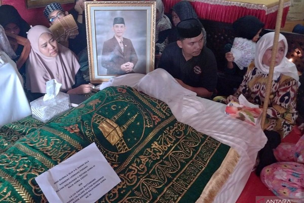 Pemakaman Raja Gowa ke-38 dijadwalkan Jumat di TPK Katangka Somba Opu