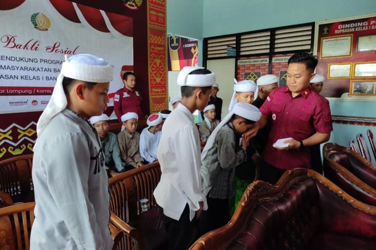 Rupbasan dukung program Kemenimipas RI bantu anak yatim dan masyarakat sekitar