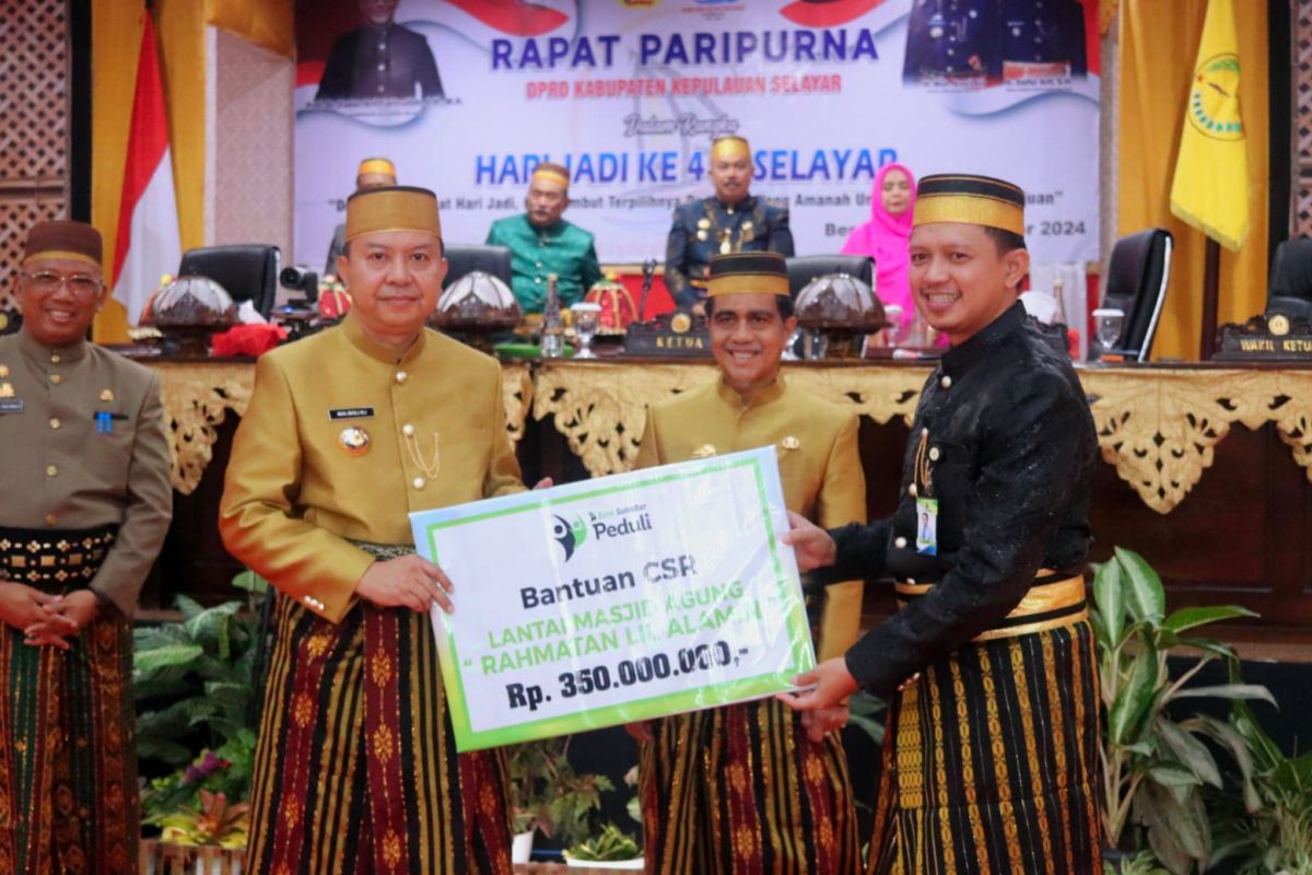 Pemkab Selayar terima bantuan pembangunan masjid dari Bank Sulselbar