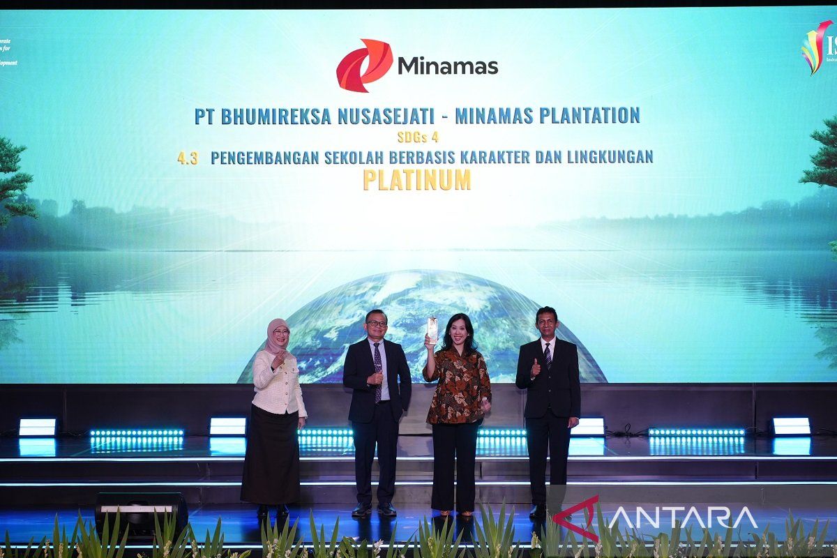 Minamas Plantation raih penghargaan Platinum di ajang ISDA 2024