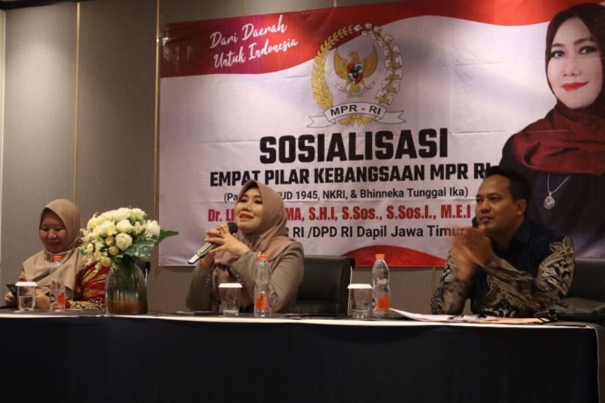 Setelah reses di 12 kabupaten/kota, DPD RI Lia Istifhama lakukan ini dalam sosialisasi 4 pilar