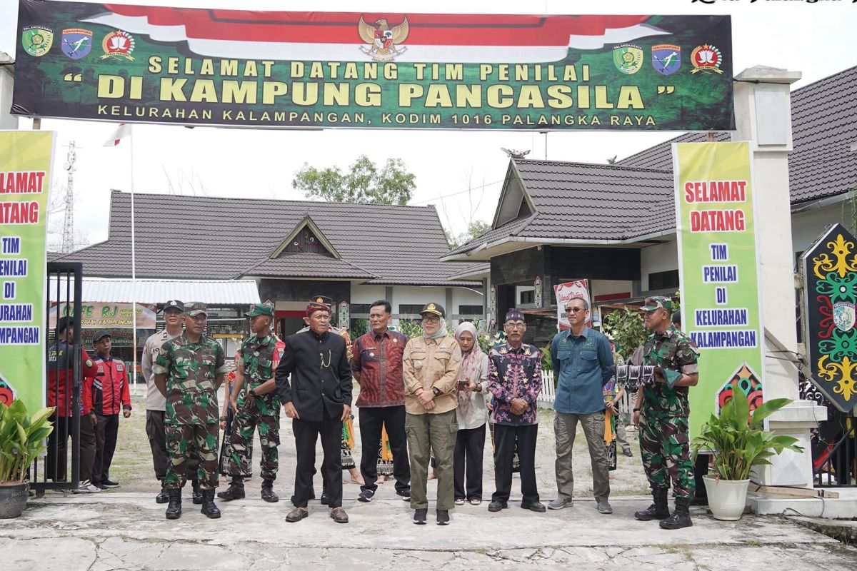 Kelurahan di Palangka Raya masuk nominasi Kampung Pancasila