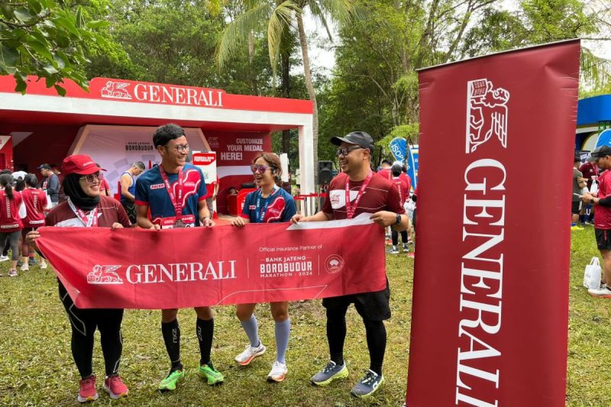 Generali Indonesia lindungi pelari Bank Jateng Borobudur Marathon 2024