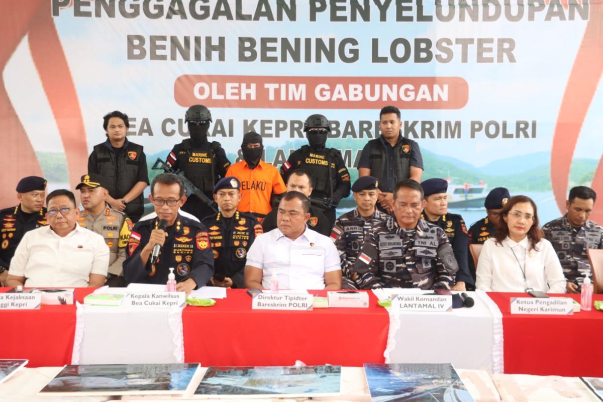 Satgas Illegal Fishing tangkap 4 tersangka penyeludupan benih lobster