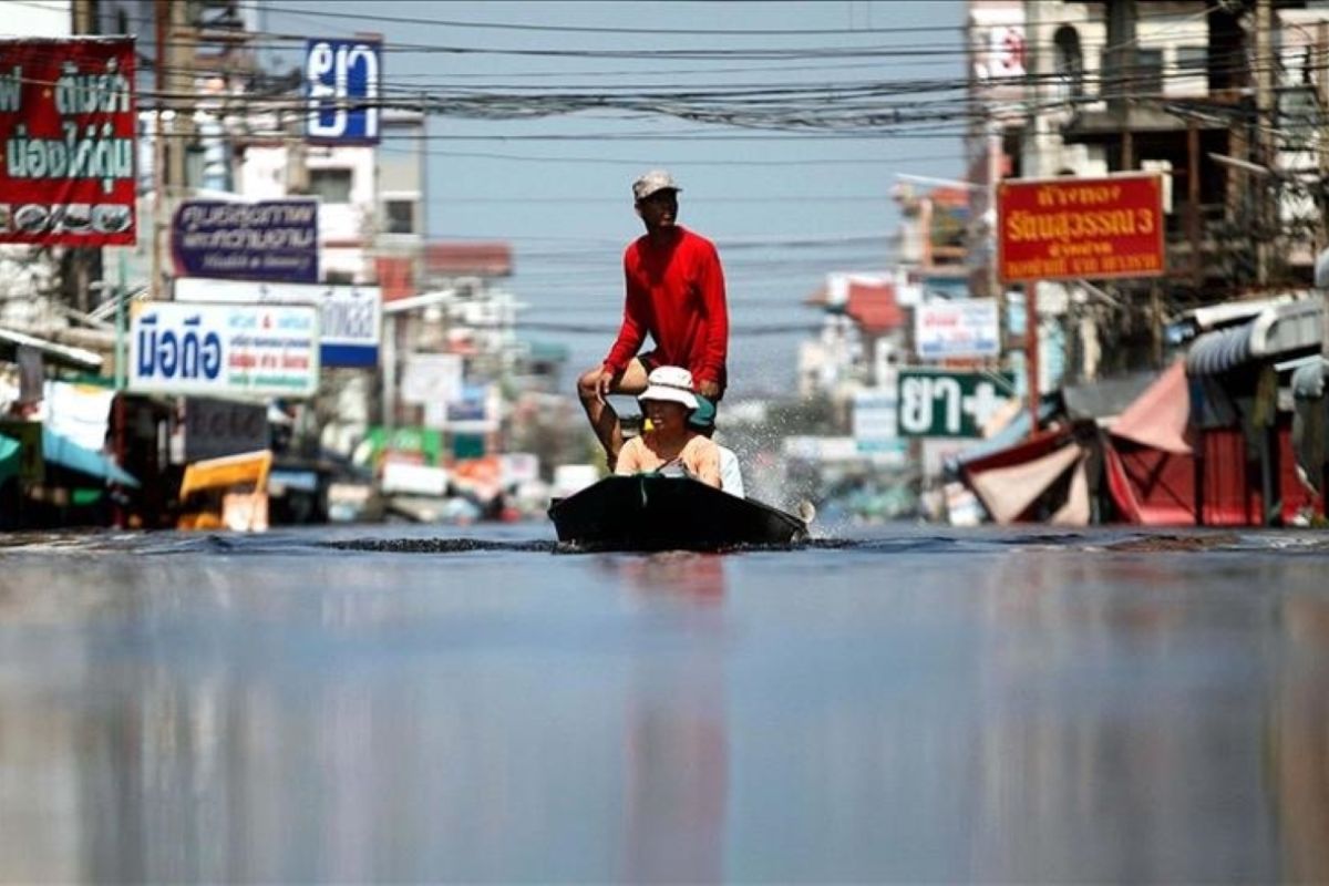 Korban tewas akibat banjir di Thailand bertambah jadi 12 orang